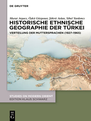 cover image of Historische ethnische Geographie der Türkei